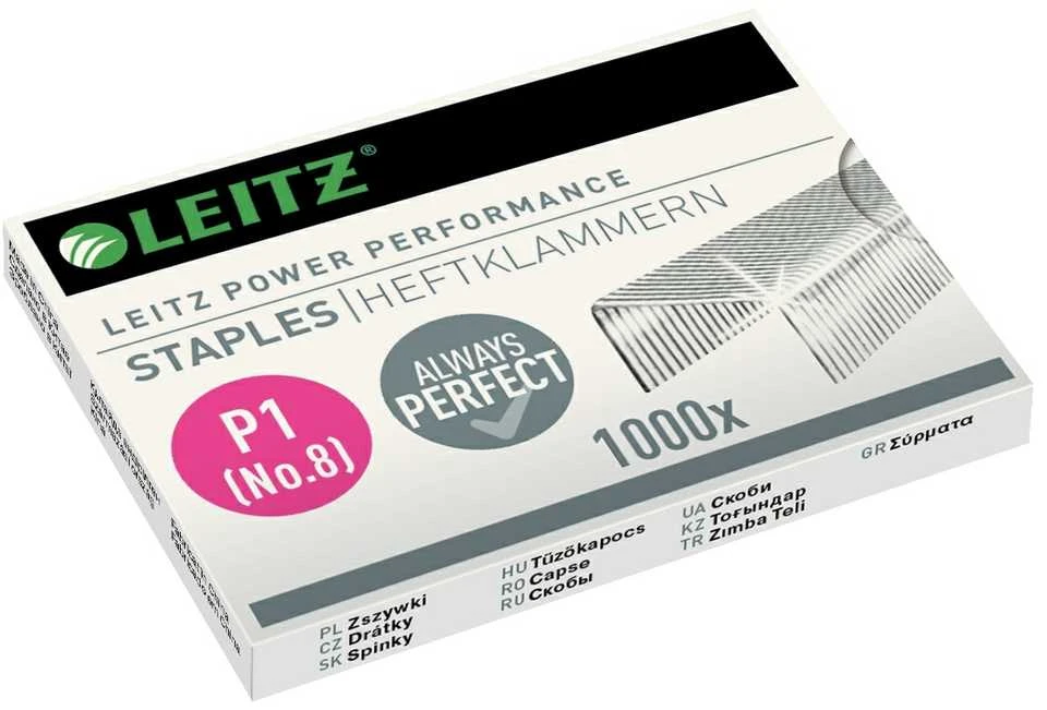 Sąsagėlės Nr.8 1000vnt. LEITZ cinkuotos