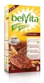 Sausainiai BELVITA, su šokoladu, 300g