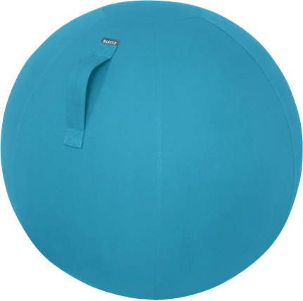 Sėdėjimo kamuolys Leitz Ergo Cosy, 65cm, ramios mėlynos spalvos