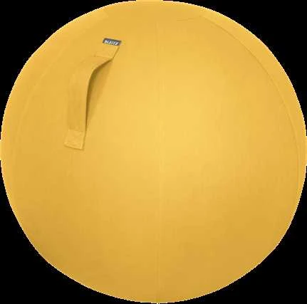 Sėdėjimo kamuolys Leitz Ergo Cosy, 65cm, šiltai geltonos spalvos