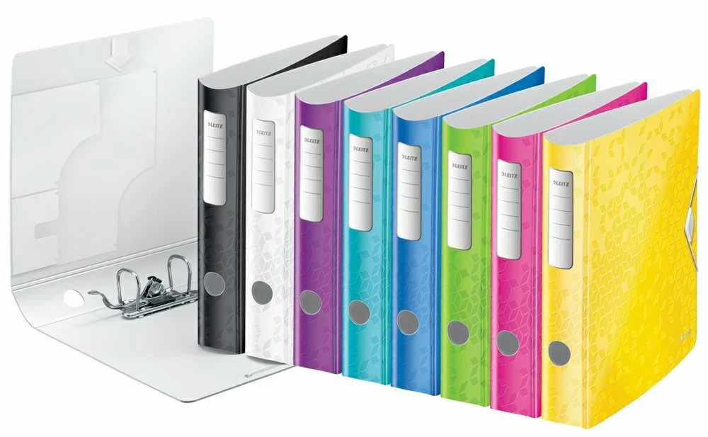 Leitz Active Wow aplankas, A4, 6 cm, violetinė