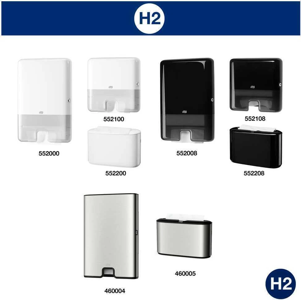 Servetėlės Tork Multifold Premium Extra Soft H2 (100297), 2 sluoksniai, baltos spalvos, 100 lapelių