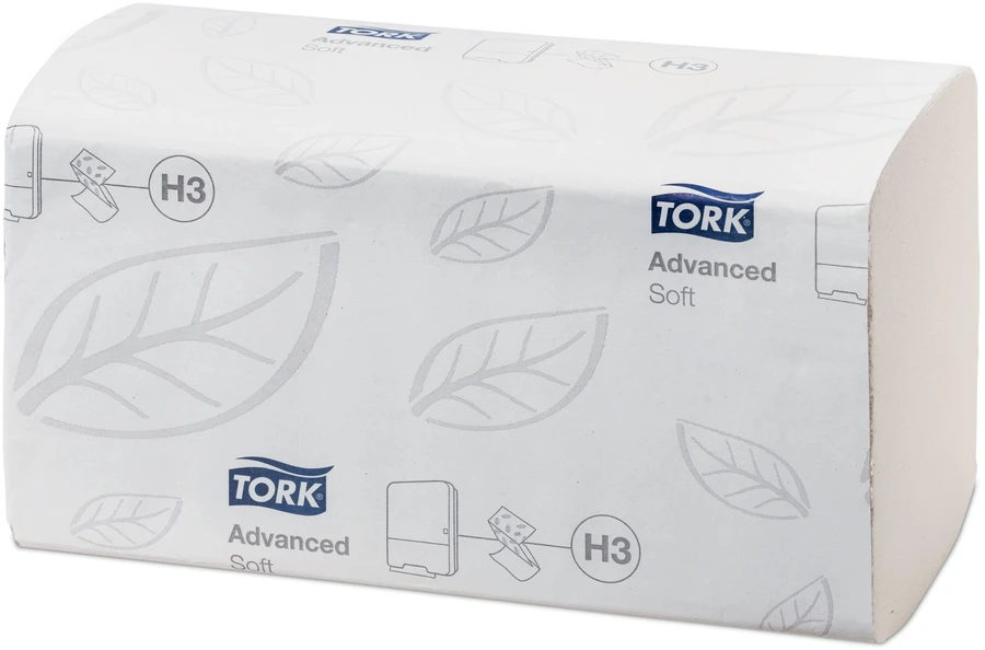 Servetėlės Tork Singlefold Advanced H3 (290143), 2 sluoksniai, baltos spalvos, 250 lapelių