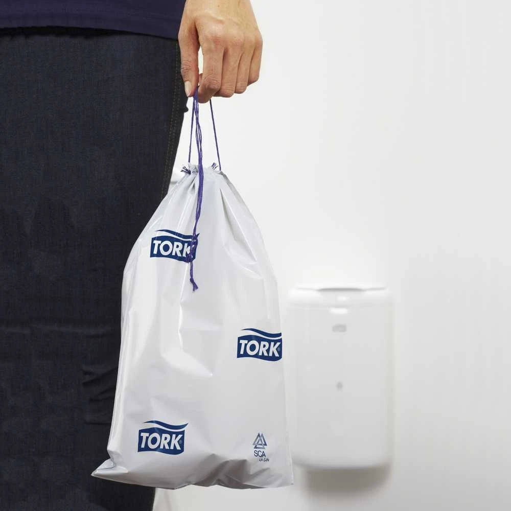 Šiukšliadėžė Tork Mini Bin B3 (564000), 5 l, baltos spalvos, plastikinė