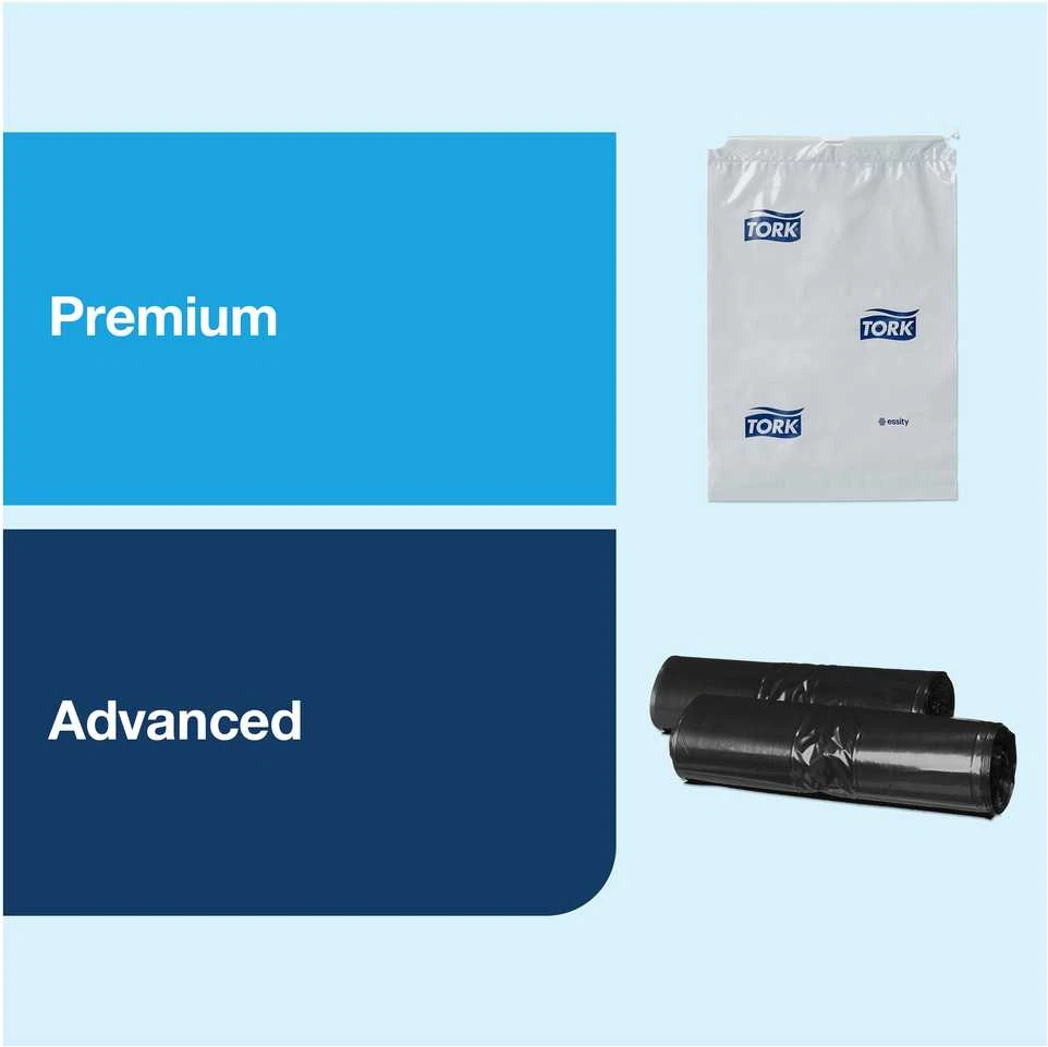 Šiukšliadėžė Tork Mini Bin B3 (564000), 5 l, baltos spalvos, plastikinė