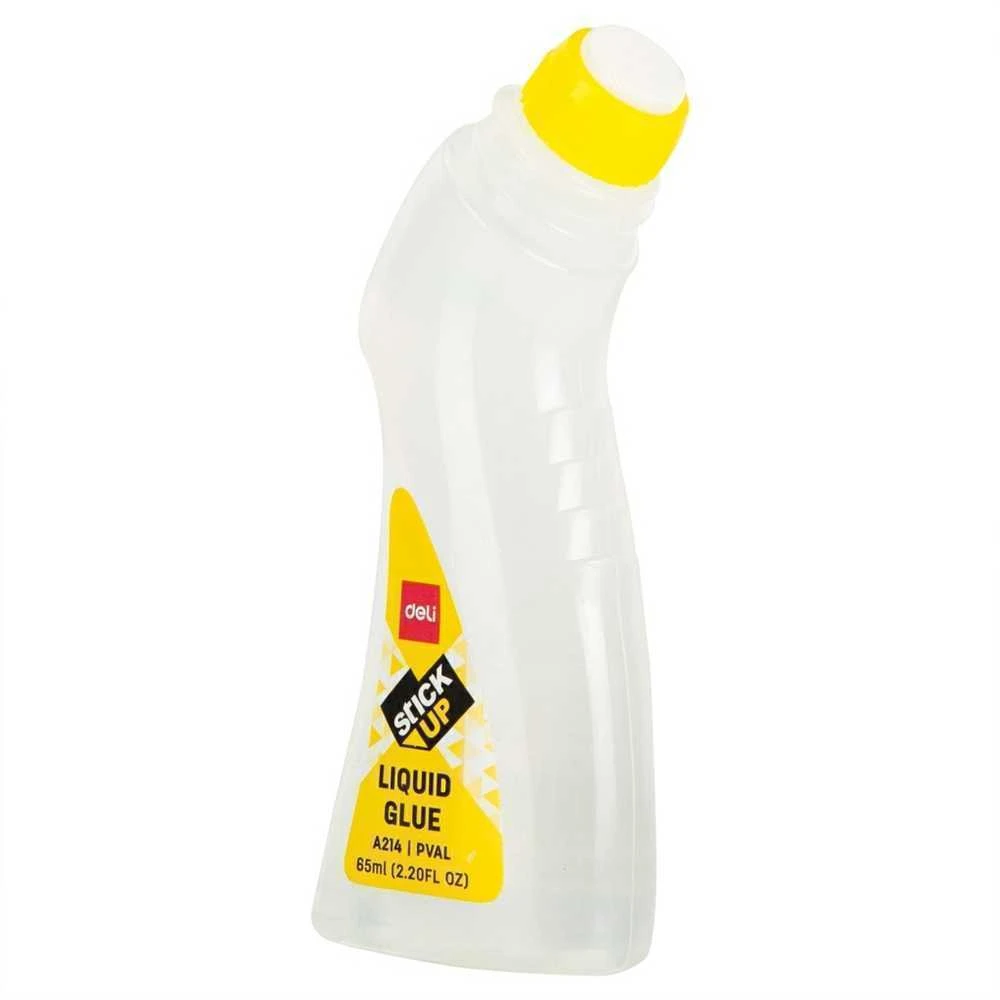 Skysti klijai Deli, su teptuku, lengvai tepami, 65ml