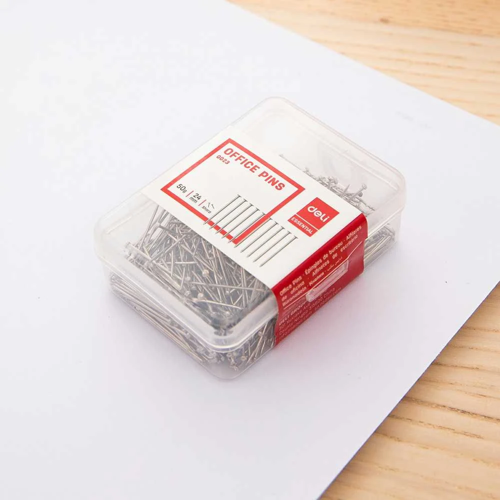Smeigtukai adatėlės DELI 24mm, 50g