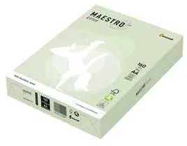 Spalvotas biuro popierius IQ,A4,160g, GN27 žalios spalvos, 250 lapų