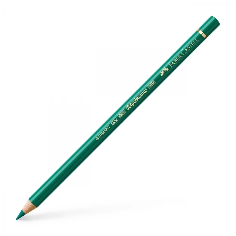 Faber-Castell Polychromos artists´ colour pencil, colour 264 dark phthalo žalias