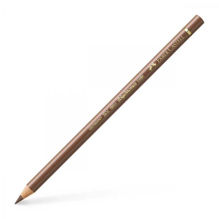Faber-castell Polychromos pieštukas 179 Bistre, tamsiai rudas