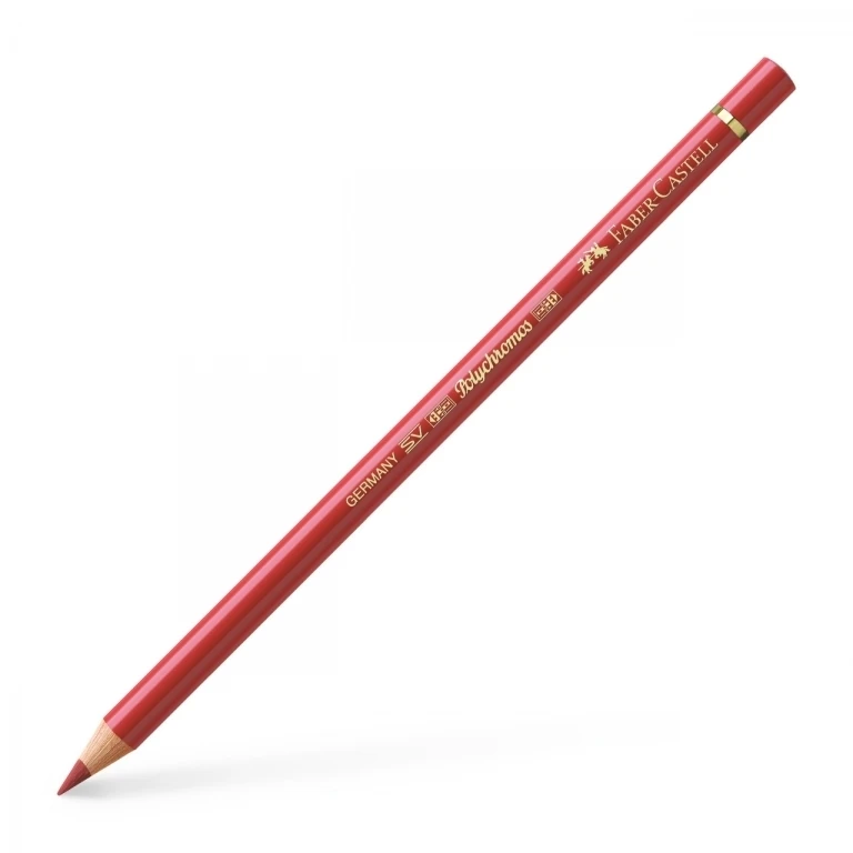 Faber-castell Polychromos 191 Pompeian Raudona kreidelė