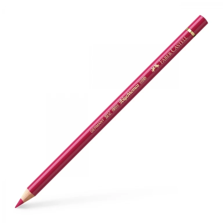 Faber-Castell Polychromos artists´ colour pencil, colour 127 pink carmine