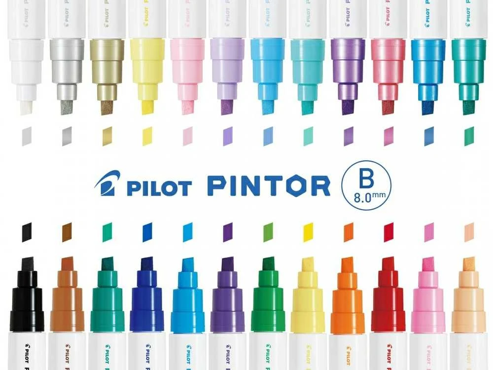 Pilot Pen Spalvotas žymeklis Pilot Pintor, 8mm, mėlynos spalvos
