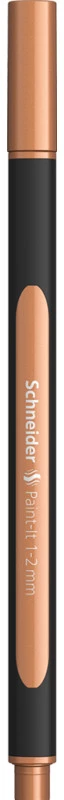 Spalvotas žymeklis Schneider Paint-It 020, 1-2mm, bronzinės spalvos