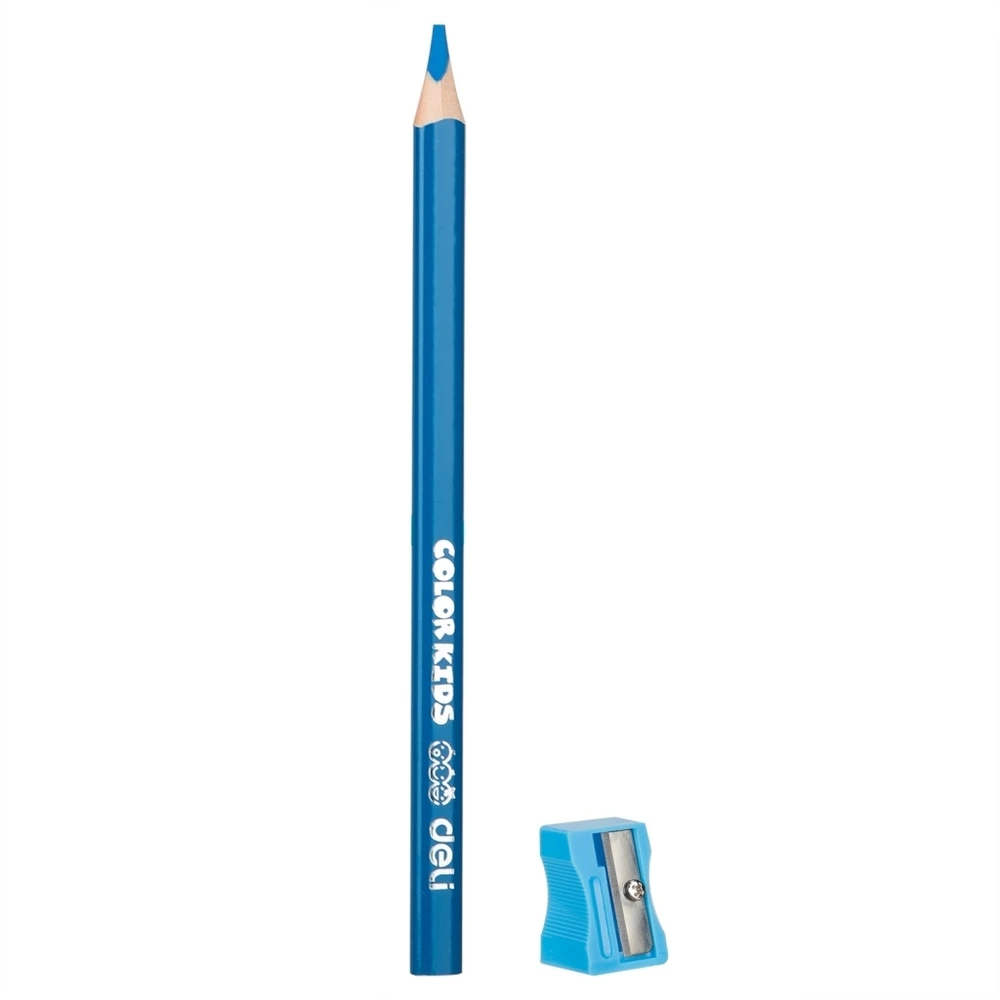 Spalvoti pieštukai DELI EC00660 jumbo, 6 spalvų