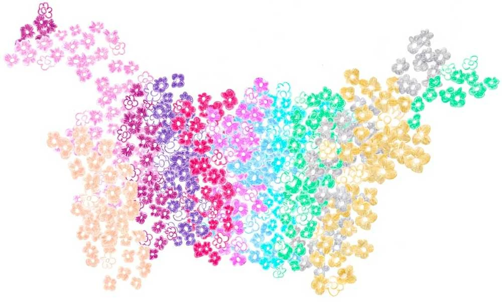 Spalvoti pieštukai Faber-Castell Sparkle, 20 spalvų