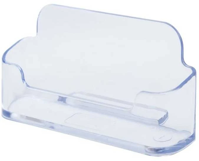 Prekybiniai Sprendimai Stovas vizitinėms kortelėms 96x45x35mm, skaidrus! 70101