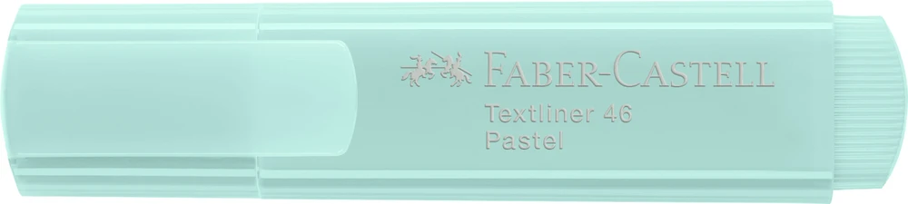 Teksto žymeklis Faber-Castell 46, pastelinis, turkio spalvos