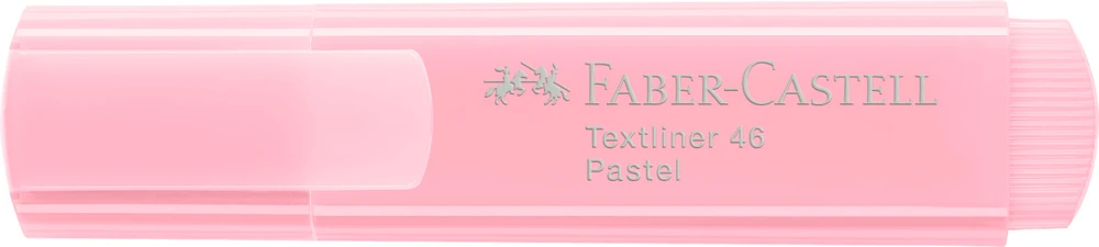 Teksto žymeklis Faber-Castell 46, pastelinis, rožinės spalvos