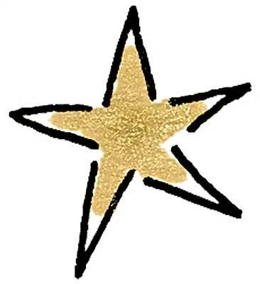 Teksto žymeklis Faber-Castell,1-5mm, kirstu galiuku, auksinės metallic spalvos