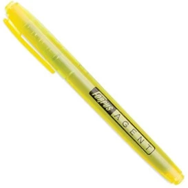 Teksto žymeklis Forpus Agent, 1-4mm, kirstu galiuku, geltonos spalvos