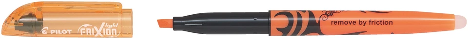 Pilot Pen Teksto žymeklis Pilot Frixion Light, kirstu galiuku, su trintuku, oranžinės spalvos