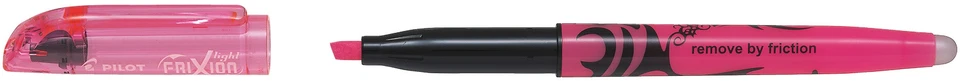 Pilot Pen Teksto žymeklis Pilot Frixion Light, kirstu galiuku, su trintuku, rožinės spalvos
