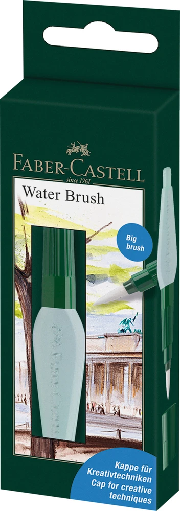 Teptukas Faber-Castell Art & Graphic Broad, su vandens rezervuaru