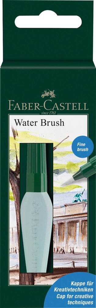 Teptukas Faber-Castell Art & Graphic Fine su vandens rezervuaru