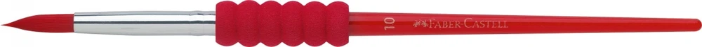 Teptukų rinkinys Faber-Castell soft touch, 4vnt/pak, nr.2,6,10,12