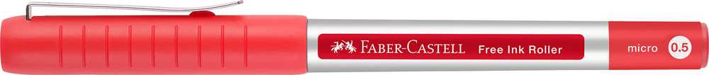 Rašiklis Faber-Castell 0.5, raudonos spalvos