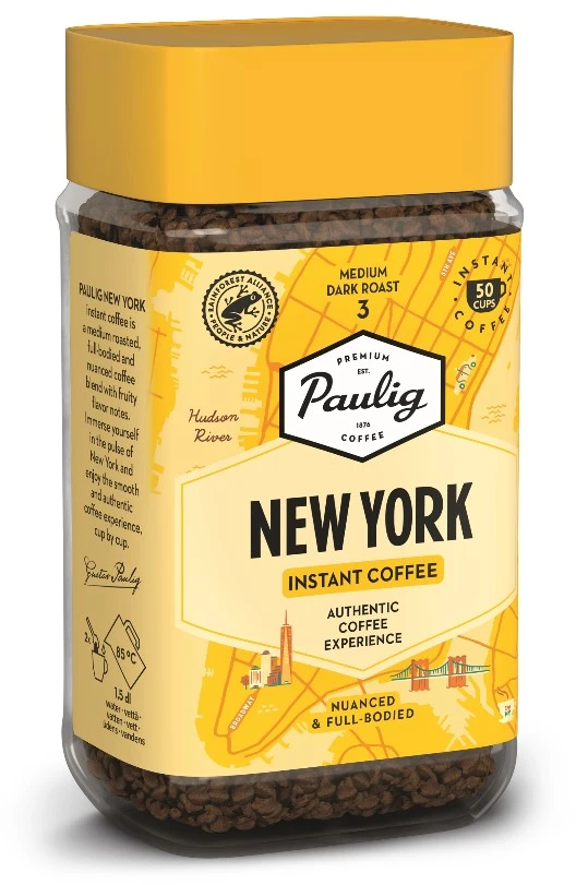 Instant Tirpi kava Paulig New York, 100 g