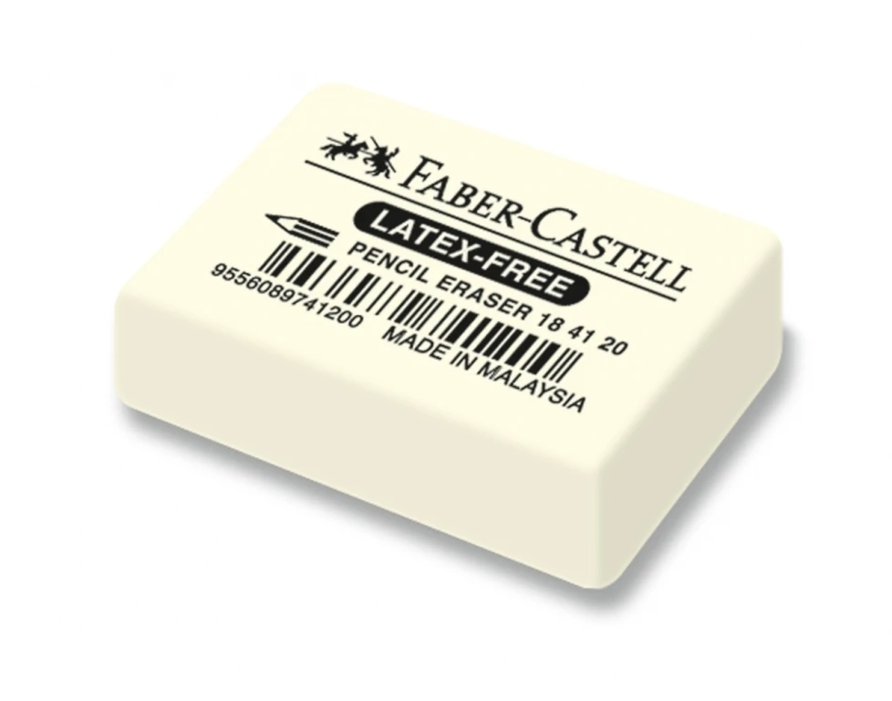 Trintukas Faber-Castell Latex Free, 40x10mm, pieštukams