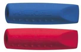 Trintukas – kamštelis pieštukui Faber-Castell Grip 2001, raudonos ir mėlynos spalvos, 2 vnt.