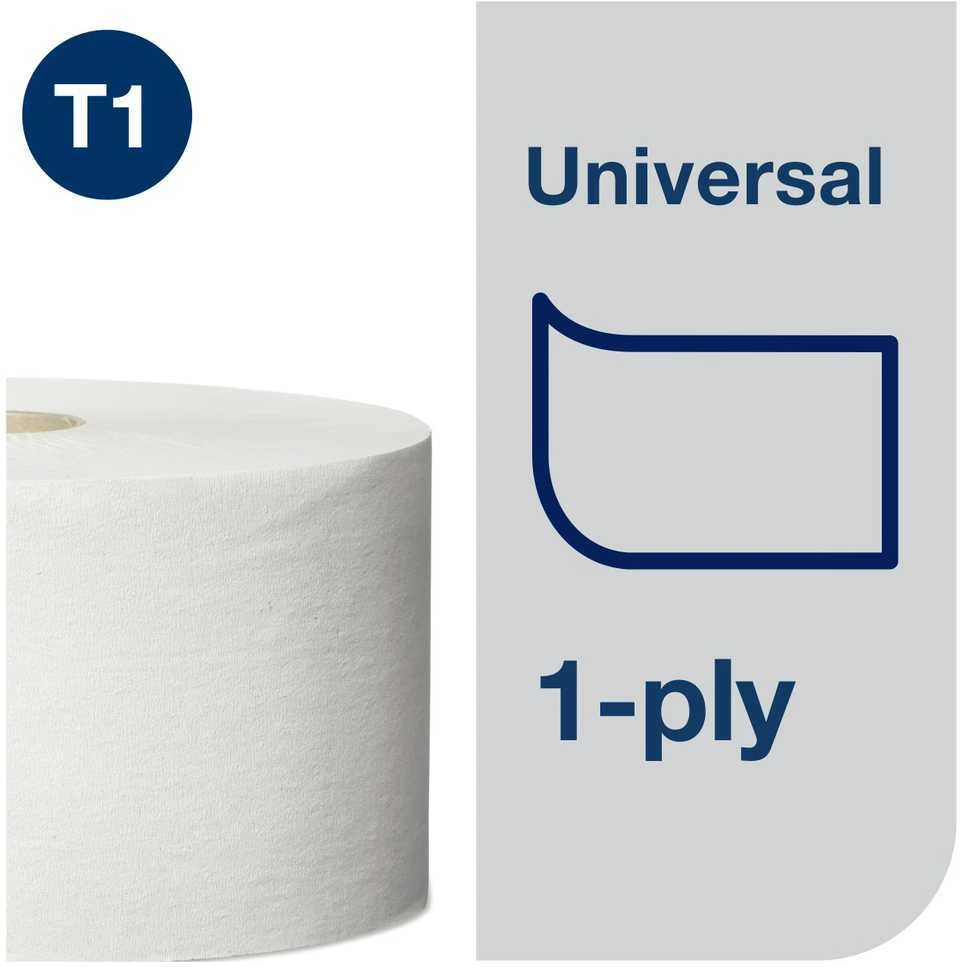 Tualetinis popierius Tork Universal Jumbo T1 (120160), pilkos spalvos, 1 sluoksnis, 480 m, 2400 lapelių