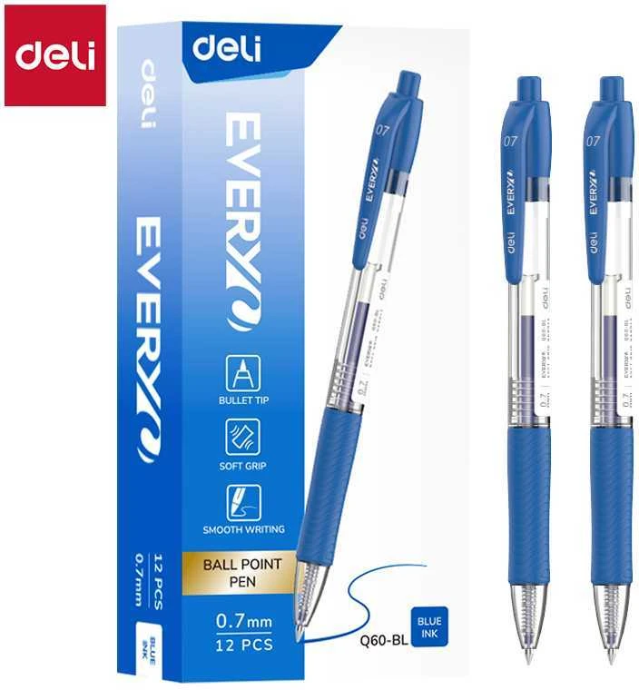 Tušinukas DELI Every, 0.7 mm, mėlynos spalvos