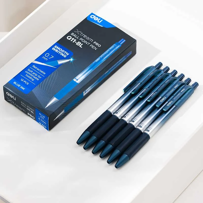 Tušinukas DELI, Extream PRO, 0.7mm, mėlynos spalvos