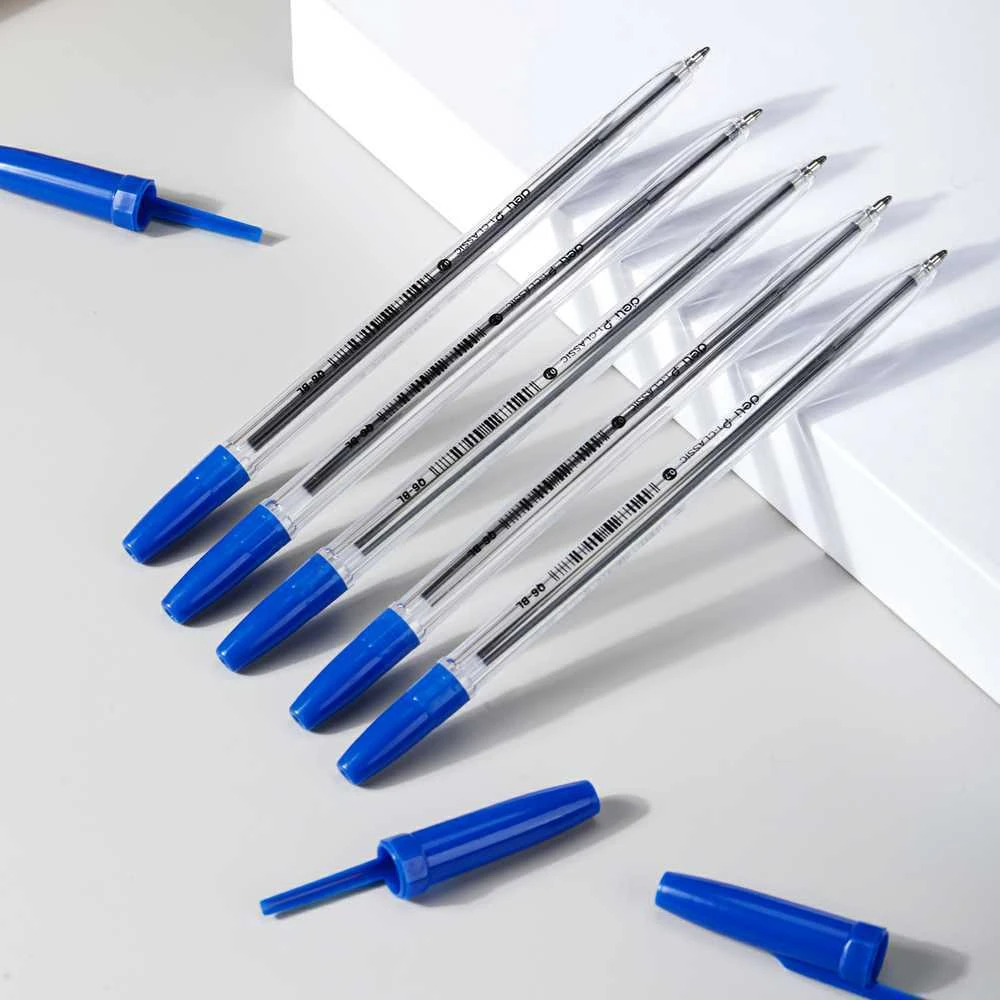 Tušinukas DELI P1-Classic 0.7mm mėlynos spalvos