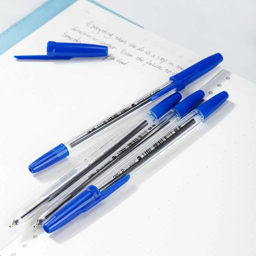 Tušinukas DELI P1-Classic 0.7mm mėlynos spalvos
