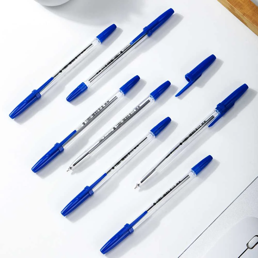 Tušinukas DELI P1-Classic 0.7mm mėlynos spalvos