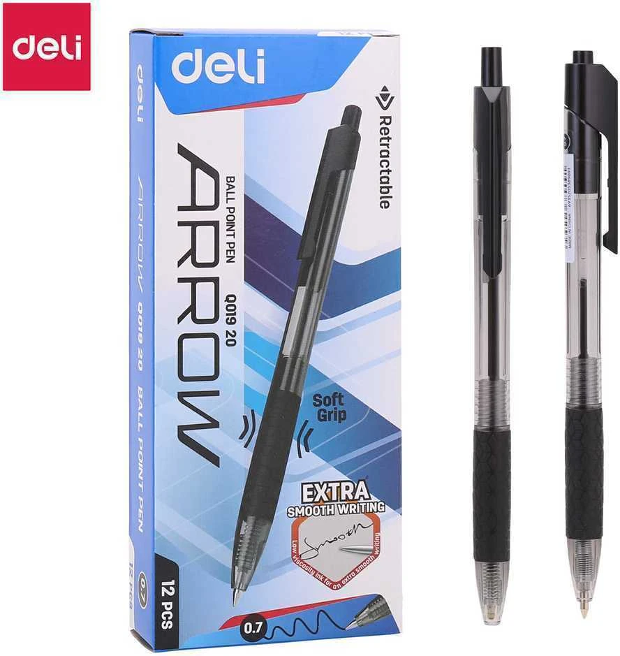 Tušinukas Deli Q01920 0.7mm juodos spalvos