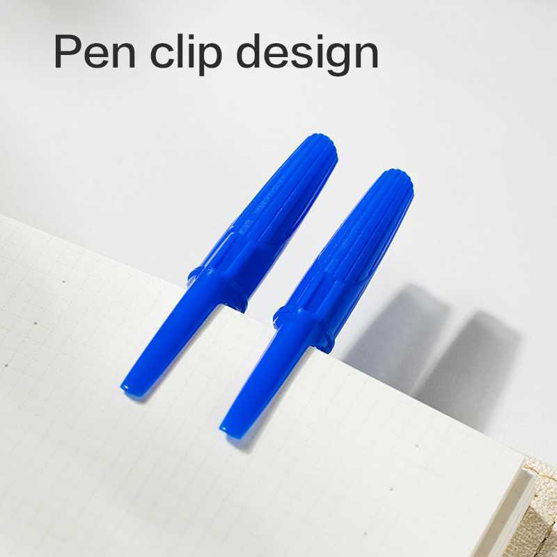 Tušinukas DELI Q4 1,0 mm, mėlynos spalvos