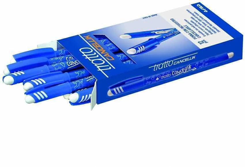 Tušinukas Fila Tratto Cancel, 0,4mm, su trintuku, mėlynos spalvos
