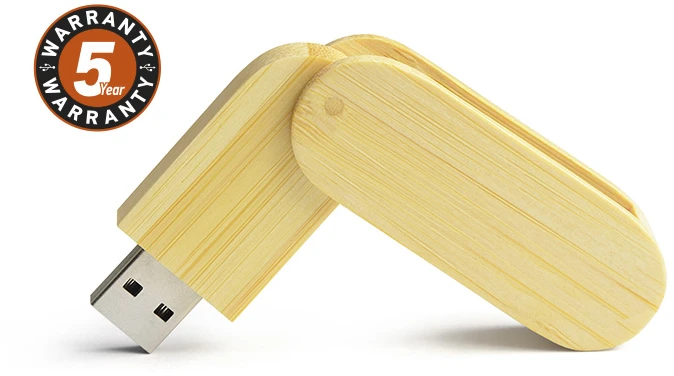 Blue Collection USB atmintinė, 8GB, medinis korpusas