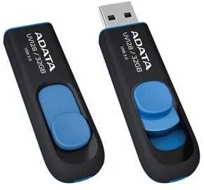 USB laikmena Adata UV128 32GB Juodas/Mėlynas
