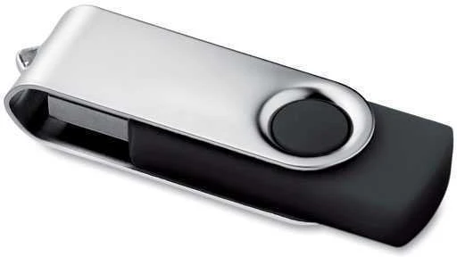 USB atmintinė TECHMATE, 8GB, juodos spalvos