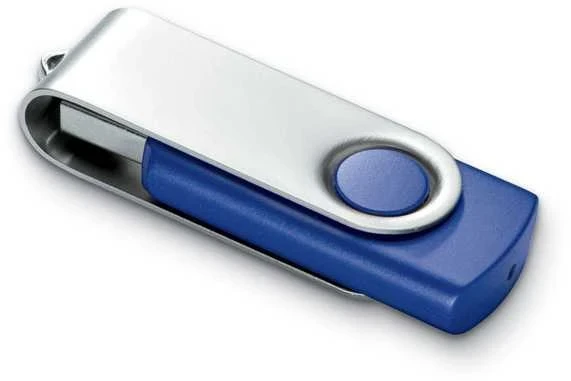 USB atmintinė TECHMATE, 8GB, mėlynos spalvos