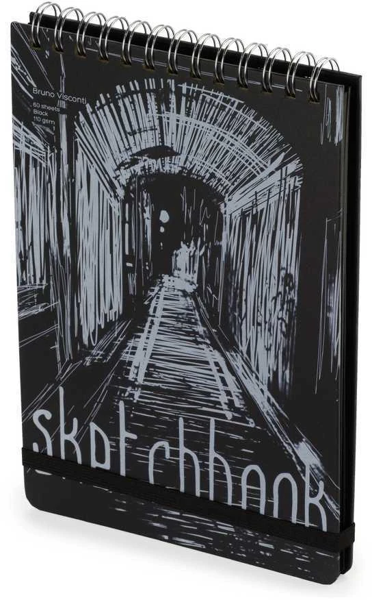 *Užrašų knygutė eskizamas BrunoVisconti 180x260mm 80 lapų 110g/m2