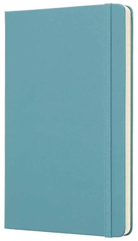 Užrašų knygutė Moleskine Classic, 13x21cm, linijomis, kietu viršeliu, mėlynos spalvos