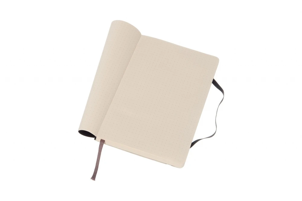 Užrašų knygutė Moleskine Classic 13x21cm, minkštu viršeliu, juodos spalvos